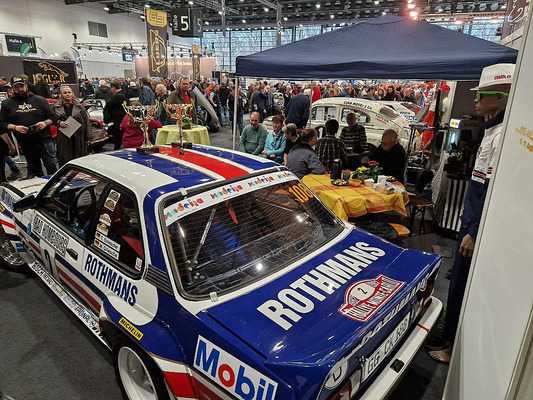 Wintertreffen von Slowly Sideways bei der Bremen Classic Motorshow