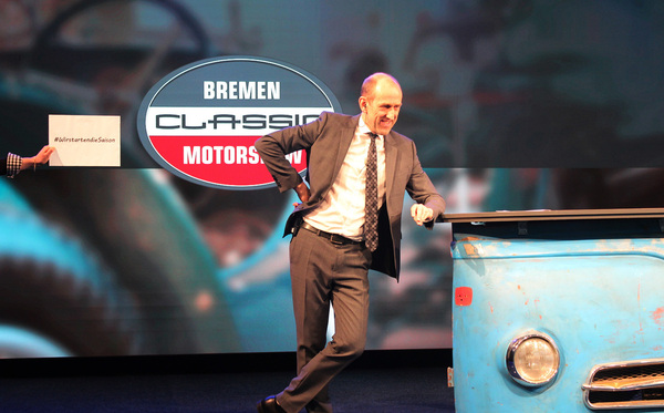 Bild: Wir starten die Saison - der Projektleiter der Bremen Classic Motorshow Frank Ruge ist sehr zufrieden mit dem Online-Event - Bremen Classic Motorshow 2021