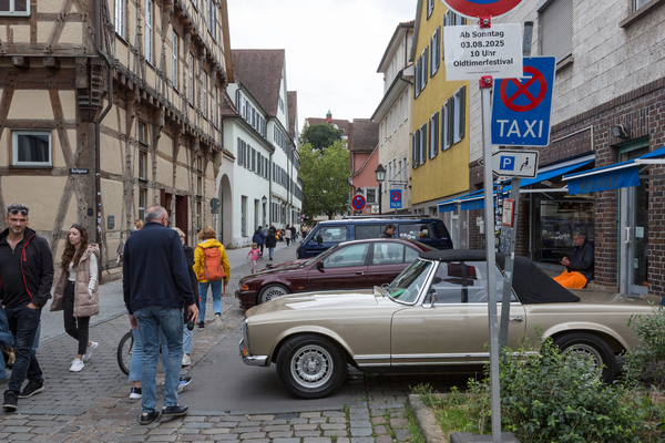 Wo sonst Taxis stehen – Tübingen Classic Oldtimerfestival 2025