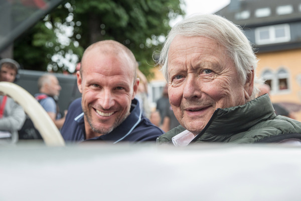 Bild Wofgang Porsche mit Aksel Lund Svindal - 31. Ennstal-Classic 2023