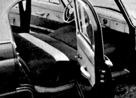 Wolga (1960) - Blick in den innenraum Wolga (1960) - Blick in den innenraum