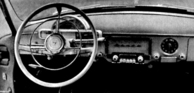 Wolga (1960) - einfaches Armaturenbrett