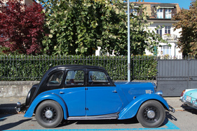 Wolseley 12/48 Series 1 - so schön in Blau - Swiss Classic British Car Meeting Morges 2017