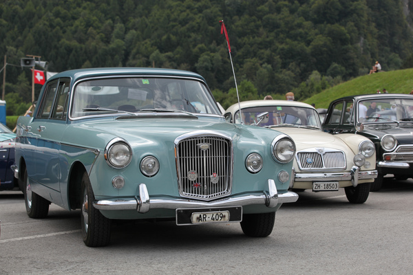 Bild Wolseley 6/99 um 1960 - wann hat man letztes Mal ein derartiges Auto gesehen? - British Car Meeting Mollis 2017
