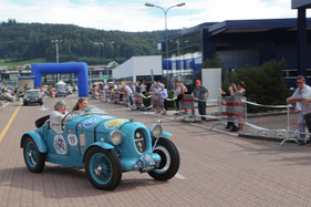 Wolseley Hornet (1934) - am Oldtimer Grandprix Safenwil am 3. September 2016