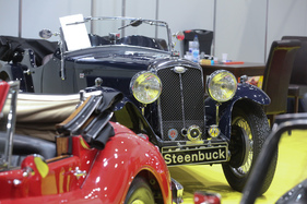 Wolseley Hornet Special (1935) - mit einer Karosserie von Hiltons of Rugby, angeboten von Steenbuck für EUR 69'000 - Bremen Classic Motorshow 2019