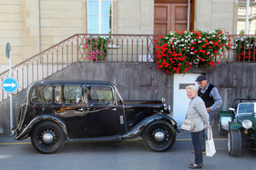 Wolseley Hornet Special Saloon - 1100 cm3, sechs Zylinder in Reihe - Swiss Classic British Car Meeting Morges 2017