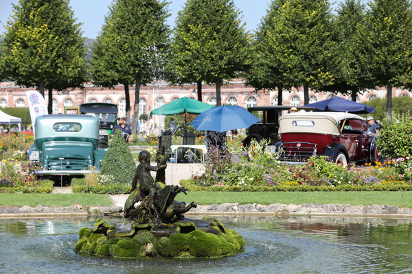 Wunderschöne Atmosphäre im Schlusspark - 20. ASC Classic-Gala Schwetzingen 2024