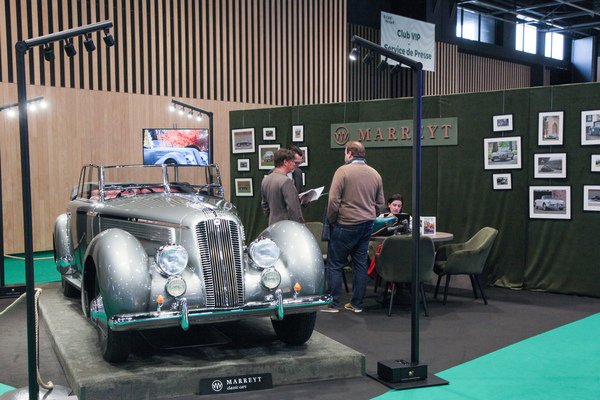 Wunderschöner Lancia bei Marreyt - Rétromobile Paris 2022