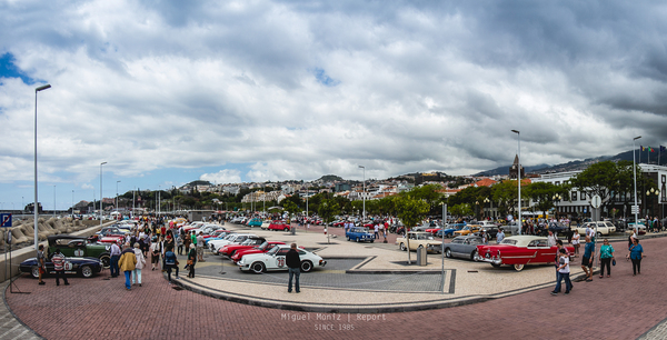 Bild Wunderschönes Hafenpanorama - Madeira’s Classic Motor Exhibition Funchal 2016