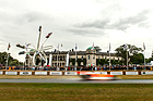 Wuuuusch: Auch im Regen drückten die Piloten ordentlich aufs Gaspedal – Goodwood Festival of Speed 2023