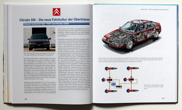 XM - kantig und modern - Buch "Die großen Citroën - Avantgarde aus Frankreich ..."