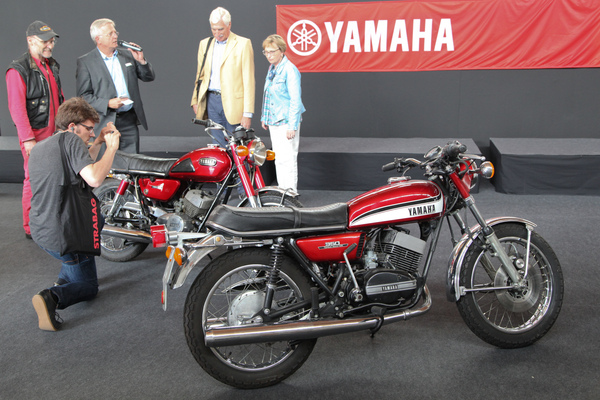 Yamaha schaut auf seine Geschichte zurück - Klassikwelt Bodensee 2016