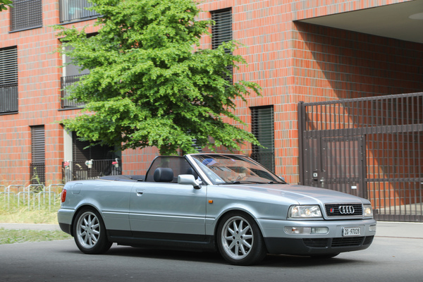 Youngtimer meeting Mall of Switzerland - Audi Cabriolet - Swiss Classic World Lucerne 2023
