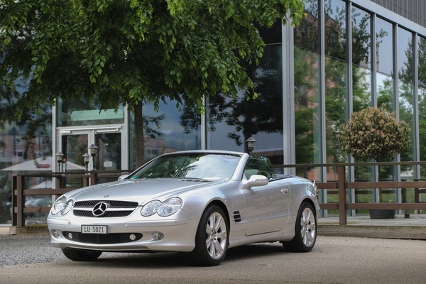 Youngtimer Meeting Mall of Switzerland - Mercedes-Benz SL (R230) - Swiss Classic World Lucerne 2023