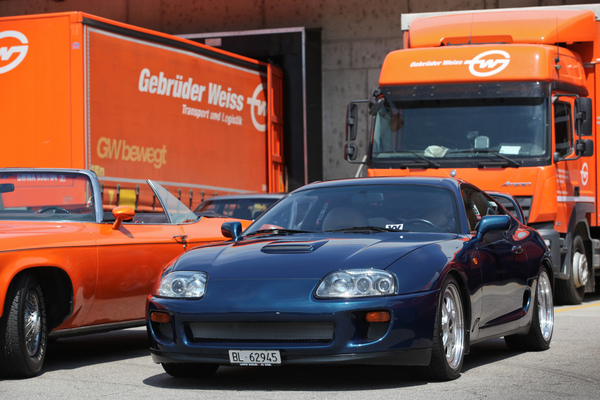Youngtimer aus Japan - Toyota Supra der letzten Generation - 3. Youngtimer- und Classictreffen Pratteln am 15. Juli 2018