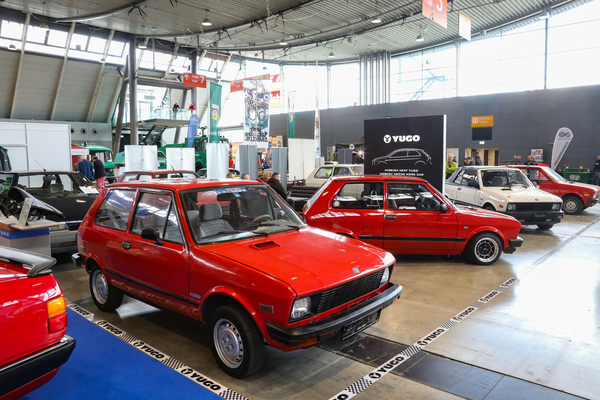 Yugo-Clubstand mit grosser Auswahl an Fahrzeugen - 24. Retro Classics Stuttgart 2025