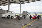 Bild: ZARP Formel V (1966) - zusammen mit Fuchs Formel V (Mitte), VW Bus und Käfer ein kompletter Rennstall