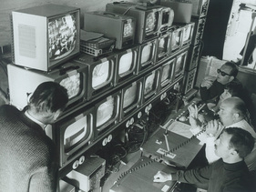 ZDF-Regiemannschaft im Jahr 1966