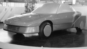 Zagato  (1982) - am Genfer Automobilsalon von 1982 - Stilstudie als Maquette
