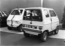 Zagato Zele Van (1976) - verlängerte Variante mit 230 cm und 12 Batterien zur Kraftspeicherung - Genfer Autosalon 1976