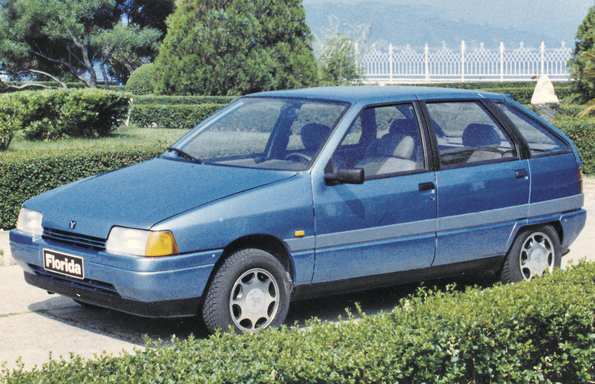 Zastava (Yugo) Florida von 1989, (a Zyl., 1372 cm3, 71 PS)