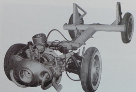 Zentralrohrrahmenchassis beim DB von 1957