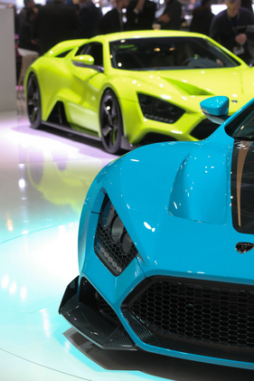 Zenvo TS1 GT (2017) - ganz schön farbig - Genfer Autosalon 2017