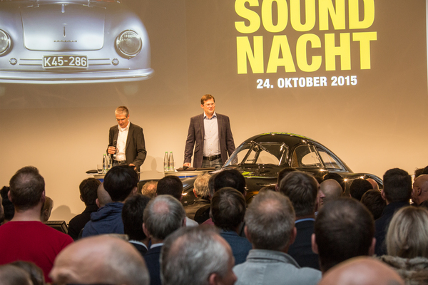 Zipser und Landenberger stellen den Typ 64 vor - Porsche Sound Nacht 2015