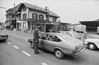 Image: Riehen customs office in 1977