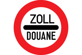 Zollschild Zollschild