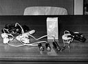 Zubehör - diese praktische Klemmlampe kann überall befestigt werden, die Engerie kommt aus dem Zigarettenanzünder - Genfer Autosalon 1968