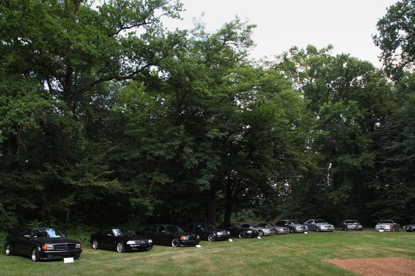 Zur Feier von 50 Jahren AMG wurde eine eigene Klasse kreiert - Concours d'Elégance Suisse Coppet 2017