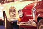 Image: Two favorites of classic car drivers - Mercedes-Benz 230 SL Pagoda and Fiat 500 Knutschkugel - Auto e Moto d'Epoca Padova 2015