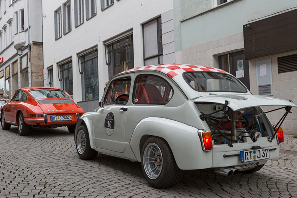 Zwei Luftgekühlte in der Warteschlange – Tübingen Classic Oldtimerfestival 2025