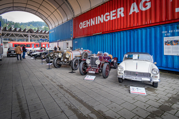 Zwei MG aus zwei komplett verschiedenen Epochen - Concours d'Excellence Luzern 2024