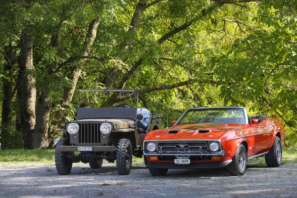 Image: Two American heroes - Albisgütli Classic Cars & Bikes October 2023
