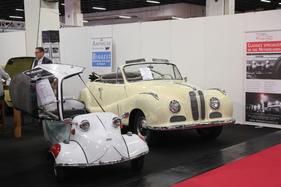 Zwei aus derselben Zeit - Messerschmitt KR200 und BMW 502 Cabriolet - Retro Classics Cologne Köln 2017
