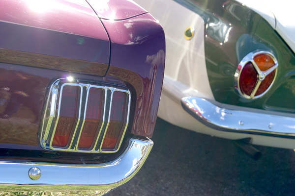 Zwei der berühmtesten Rückleuchten des Ford-Konzerns – Albisgütli Classic Cars & Bikes September 2022