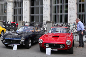 Zwei enge Verwandte - Ferrari 250 GT Lusso (1963) und Ferrari 250 GT SWB (1960) - Zurich Classic Car Award ZCCA 2017