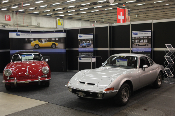 Zwei ideale Klassiker für den nächsten Frühling bei der Touring Garage - Porsche 356 und Opel GT - OTM Fribourg 2015