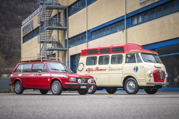 Zwei klassische Alfa Romeo laden zum CulturAlfa-Anlass vom 23. März 2025 ein