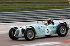 Zweifacher Sieg für den Talbot Lago Ex Monoplace décalée von 1939, pilotiert durch Christian Traber, am Grand Prix de l'Age d'Or 2016 in der "Trophée Légende"