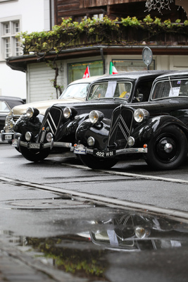 Zweimal Citroën Traction Avant - Oldtimer in Obwalden O-iO 2016