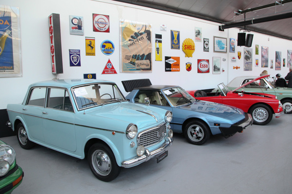 Zweimal Fiat, einmal Fiat 1400, einmal Fiat X 1/9 - Versteigerung Oldtimer Galerie Toffen am 30. März 2019