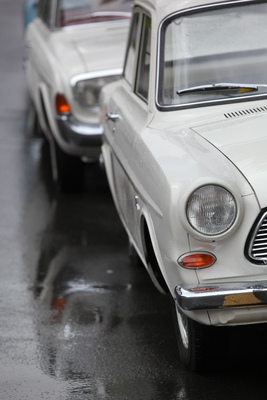 Zweimal Ford Taunus - Oldtimer in Obwalden O-iO 2016