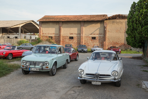 Zweimal Giulia, einmal als Coupé, einmal als Limousine - Ausfahrt Alfa Romeo Club (17. bis 19. August 2018)