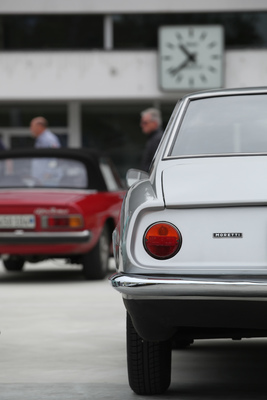 Zweimal Italianità - Moretti GS und Alfa Romeo Spider - Dolder Classics Mai 2018