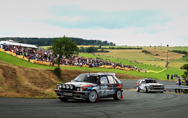 Bild Zweimal Lancia Delta Integrale - 13. ADAC Eifel Rallye Festival 2025