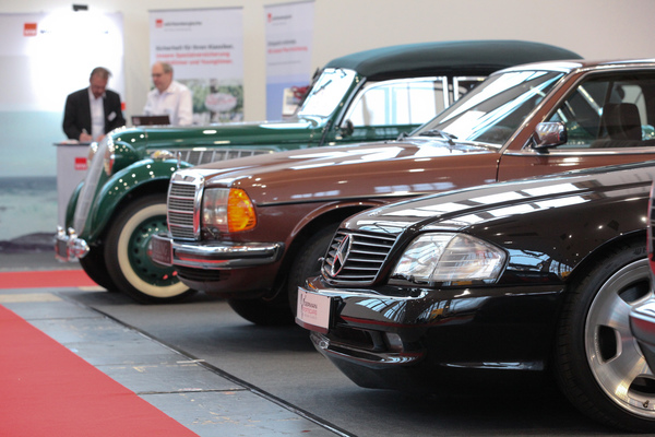 Zweimal Mercedes-Benz, einmal BMW - Motorworld Classics Berlin 2019